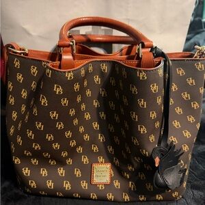 Dooney & Bourke Gretta Brenna in Brown Tomoro Tote